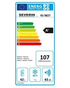 calificacion energetica mini nevera