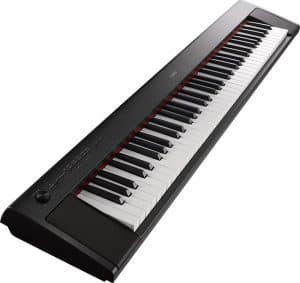 piano digital de 76 teclas