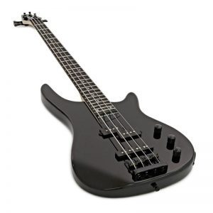 bajo electrico en posicion tumbado