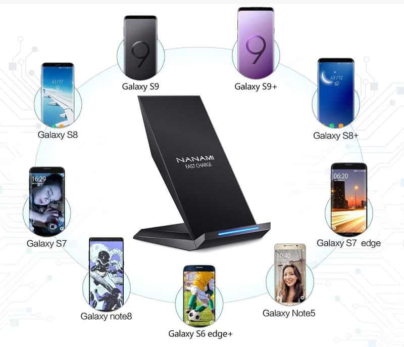 lista de moviles con carga inalambrica