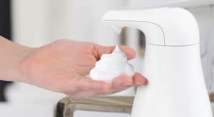 dispensador de jabón en espuma