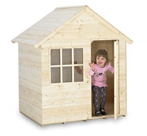 casa de madera para niños