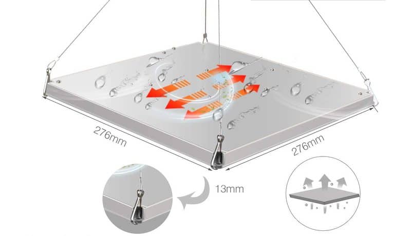 materiales de un led para cultivo